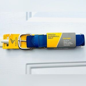 Easton Youth Baseball Belt 18"-34" Blue One Size Fits Most Softball NEW